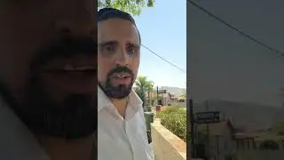 Fig Street in a village in central Israel