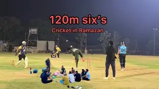 Powerful Sixes & Wickets! Action-Packed Cricket Game in Ramadan | Crichead
