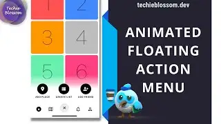 Анимированное плавающее меню действий | Объяснение | Flutter SDK