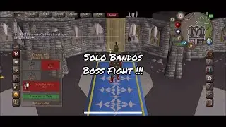 Osrs - Solo Bandos Fight ! (720p)
