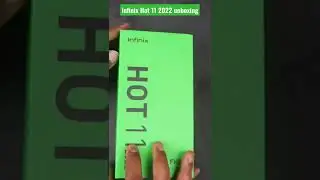 Infinix Hot 11 2022 Unboxing #shorts