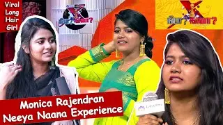 Neeya Naana Long Hair Vs Short Hair Monica Rajendran Experience | VJ Dharshan | @HairCaresStyles