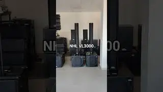 Kit Ativo est&eacute;reo NHL. #audiobrasil #somprofissional #audioprofissional