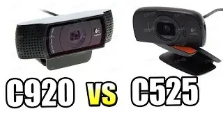 Выбор веб-камеры - Сравнение Logitech HD Pro C920 и Logitech HD C525 (Пример Видео и Звука)