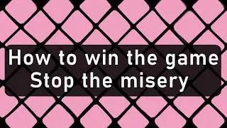 How to win the game; Big Brother, Hunger Games, Squid games, Saw, Circle, The 100, Life.