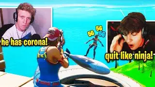 TFUE vs CLIX 😳 ACTUALLY GOT TOXIC! (Fortnite Season 2)