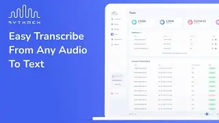 Audio to Text Converter Online: Transcribe Audio File to Text | Rythmex