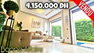 فيلا  بدار بوعزة 🇲🇦 بقيمة 415 مليون | مع أنس