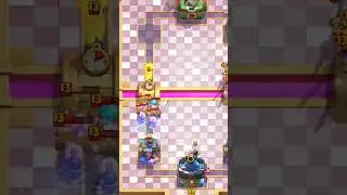 That's a CLEAN DEFENSE! #clashroyale
