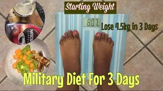 I Tried The Military Diet For 3 Days | It Works | RESULTS