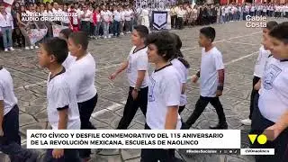 115 ANIVERSARIO DE LA REVOLUCIÓN MEXICANA, ACTO Y DESFILE 