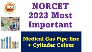 Medical Gas Pipe line System || Colour code ISO/US Guideline #medicalgaspipelinecode #rncc #norcet
