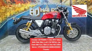 Lên Sàn Siêu Phẩm Honda CB1100RS 2017 Siêu Đẹp Siêu Lướt Odo 581km 1 Chủ Ae Sưu Tầm Lh Em 0703086286