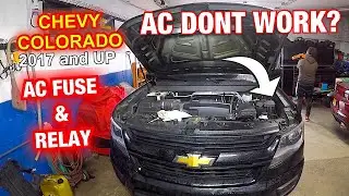 Chevy Colorado, AC Dont work, Must CHECK AC FUSE and RELAY