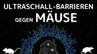 Ultraschall-Barriere gegen M&auml;use | Ruhig die ganze Nacht schlafen | 8 Stunden