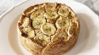 폭신한 바나나 케이크 No밀가루No버터No오일No베이킹파우더 ㅣBanana Cake 