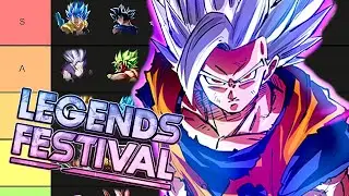 I Ranked EVERY Legends Festival UNIT [Dragon Ball Legends]