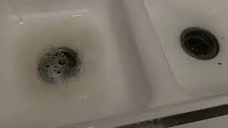 Living situation at Villa Siena Irvine company part 7(backed up kitchen sink)