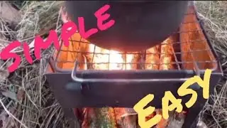 EASY FIRE LIGHTING TECHNIQUE #outdoorskills #bushcraft #bushcraftsurvival #survival #fire #camping