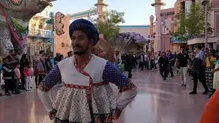Bollywood Park Dubai ...Boulevard Stage performance