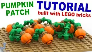 LEGO Tutorial On How To Make A Pumpkin Patch