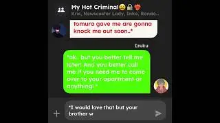 My Hot Criminal😩🔒❤️‍🔥~[Dabideku🖤💚]~{Holy- Shit-}~ ||Part 7||~ Im so sorry guys🙏😭