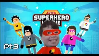 Noah Finishes Fighting Crime: Noah Plays The Superhero League Pt.3