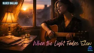 When the Light Fades Slow | Melancholic Farewell & Soulful Blues Ballad of Fading Love