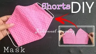 New Mask Pattern |Breathable Facemask sewing tutorial|DIY Facemask easy at Home