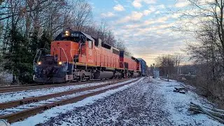 Searchlight signals in the snow: Chasing Bessemer power on the B&LE misc