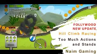 Hill Climb Racing action follywood with Van, Naim Gaming