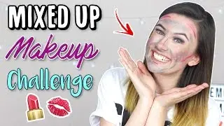 MIXED UP MAKEUP CHALLENGE! ♡ (EXTREME)