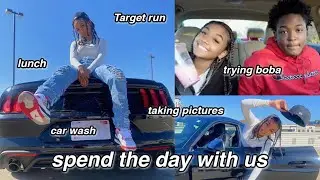 Spend the Day With Me *follow me around for lunch, boba, taking pictures & Target run* | LexiVee