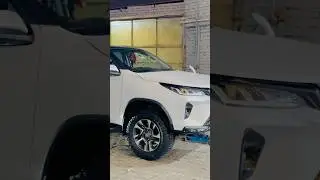 Tyre Upgraded🔥 #fortunerlegender #legender4x4 #modified #alloywheels #tyre #fortuner #legender
