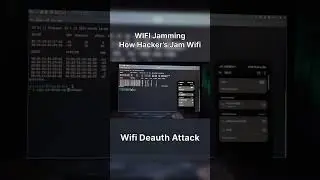 WIFI JAMMING BY DEAUTH ATTACK