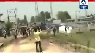 J&K: Contractual employees protest outside Civil Secretariat