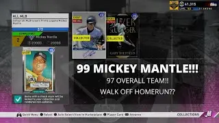 Unlocking 99 Overall Mickey Mantle + Debut