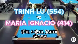 SoCal Women&rsquo;s 9-Ball Tour 2025 - Trinh Lu (554) vs Maria Ignacio (414) - Good Times (Full Match)