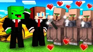 JJ and Mikey Became FAMOUS Actors in Minecraft ! - Maizen