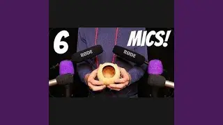 Asmr 6 Mics with 16 Tingle Trigger Treats, Sequin Mask Sounds, No Talking, Pt. 13