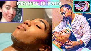 ASMR Shave & Facial Massage by Master Esthetician Cato | The Mobile Spa | Beauty Is Pain.
