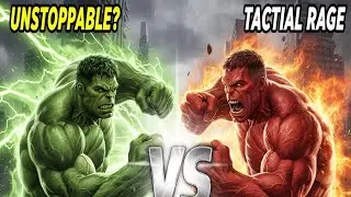 HULK vs RED HULK EPIC BATTLE! However, THOR'S Unexpected SAVE Changes Everything!