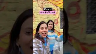 Kota's VIRAL street - Graffiti Wall #Shorts