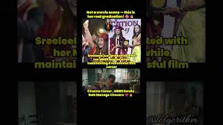 Actress Sreeleela Receives Medical Degree Certificate in Viral Graduation Video #trending #sreeleela