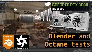 NVidia RTX 3090 performance in Blender and Octane Render