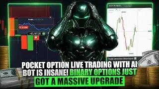 POCKET OPTION LIVE TRADING WITH AI BOT IS INSANE! | BINARY OPTIONS JUST GOT A MASSIVE UPGRADE