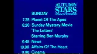 Sunday 20th October 1974 - ITV LWT - The Golden Shot - Adverts - Stork SB - Ribena - Soldier And Me