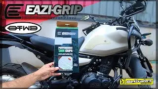 NEW TANK GRIP FOR HIMALAYAN 450 FROM EAZI GRIP