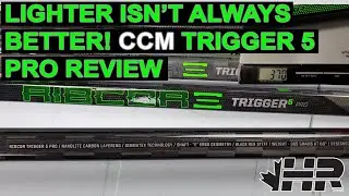 Can a hockey stick be too light? CCM Trigger 5 Pro review