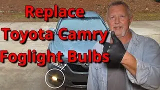 Replace Camry Fog Light Bulbs